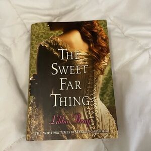 The Sweet Far Thing by Libba Bray - Green & Cream Cover
